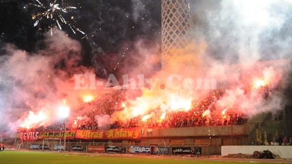 جماهير الأهلي تحتفل بالدوري في ملعب «التتش»
