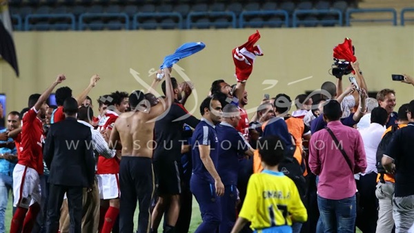 بالصور..تفاصيل احتفالية «الشياطين الحمر» باستعادة درع الدورى