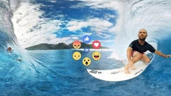 فيسبوك يدعم استخدام ردود الفعل على الفيديو الثلاثي الأبعاد