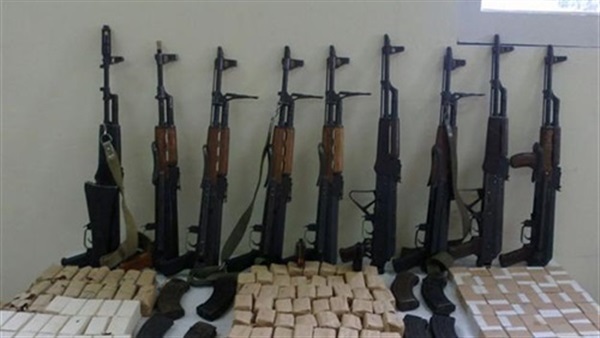 ضبط 9 قطع أسلحة نارية متنوعه بحملة أمنية بسوهاج