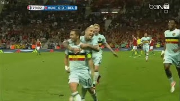 بالفيديو.. بلجيكا تضرب المجر برباعية وتصعد لدور الـ8 في اليورو بالفيديو.. بلجيكا تضرب المجر برباعية وتصعد لدور الـ8 في اليورو