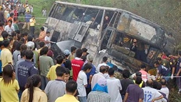 مقتل وإصابة 32 شخصا اثر تحطم حافلة بإقليم باكستاني مقتل وإصابة 32 شخصا اثر تحطم حافلة بإقليم باكستاني