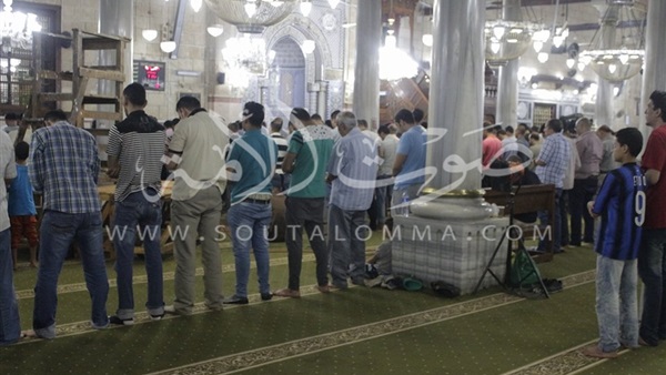 100 صورة ترصد احتفالات مسجد الحسين بليلة الثالث والعشرون لشهر رمضان