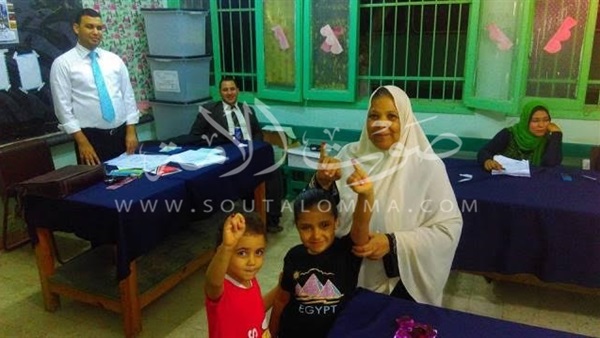 تزايد إقبال الناخبين فى الساعات الأخيرة ببنى سويف