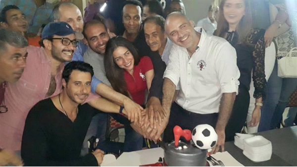 بالصور.. حازم سمير يحتفل بـ«وعد» بالصور.. حازم سمير يحتفل بـ«وعد»