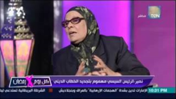بالفيديو.. آمنة نصير: جميع المؤسسات الدينية تخشى من التجديد