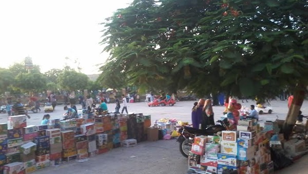 بالصور.. حدائق القليوبية تستقبل زوارها فى تانى أيام العيد بالصور.. حدائق القليوبية تستقبل زوارها فى تانى أيام العيد