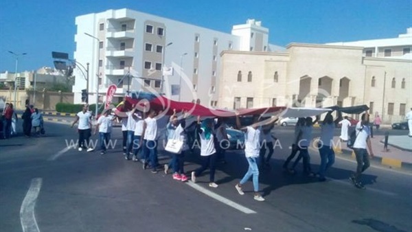 بالصور..انطلاق فاعليات مهرجان«طريق واحد - هدف واحد» بالغردقة 