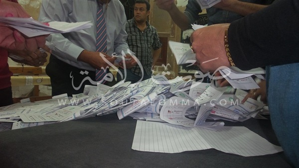 إغلاق لجان دوائر أبوتيج وبدء عملية الفرز إغلاق لجان دوائر أبوتيج وبدء عملية الفرز