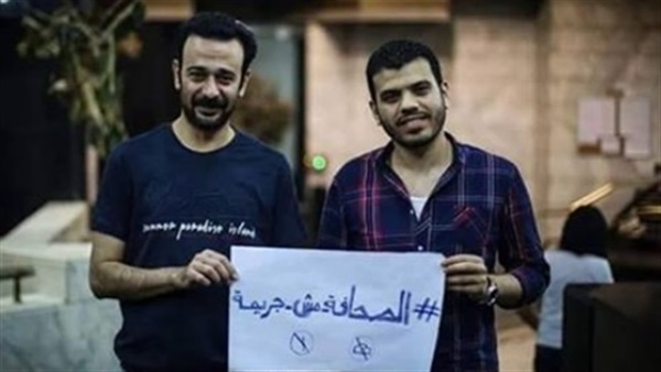 تجديد حبس عمرو بدر ومحمود السقا بتهمة التظاهر تجديد حبس عمرو بدر ومحمود السقا بتهمة التظاهر