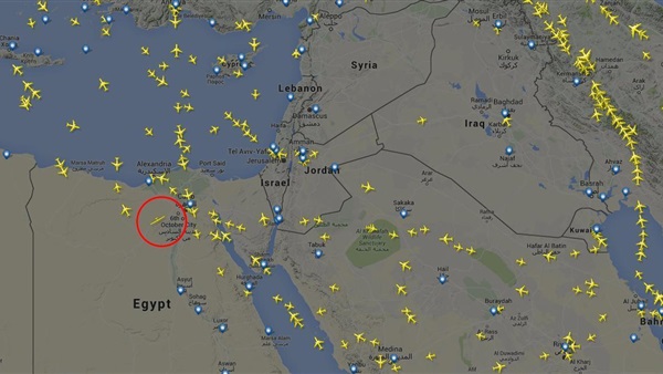 «سولار إمبلس 2»تدخل الأجواء المصرية  «سولار إمبلس 2»تدخل الأجواء المصرية