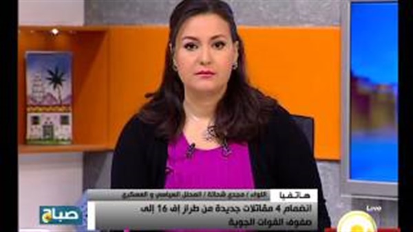 بالفيديو.. شحاتة: انضمام 4 مقاتلات «إف 18» إلى الأسطول الجوي المصري 