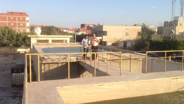 بالصور..رئيس مياه القناة يتفقد سيرعمل محطة«أبوخليفة» بالصور..رئيس مياه القناة يتفقد سيرعمل محطة«أبوخليفة»