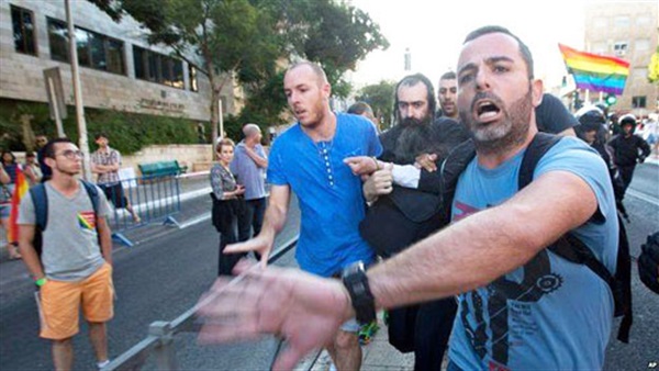 مسيرة للمثليين في القدس المحتلة مسيرة للمثليين في القدس المحتلة