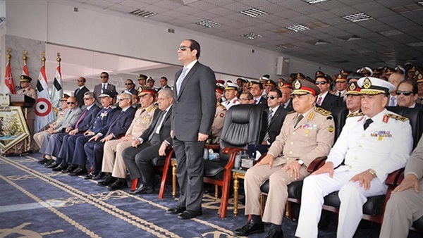 الصحف تبرز مشاركة السيسي بحفل تخريج دفعة طلاب القوات الجوية الصحف تبرز مشاركة السيسي بحفل تخريج دفعة طلاب القوات الجوية