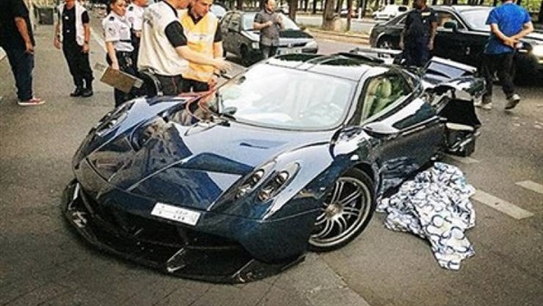 سعودي يُحطِّم سيارته النسخة الوحيدة في العالم 