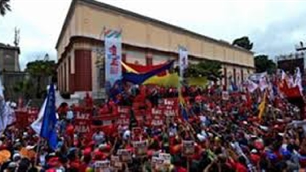 مسيرة حاشدة لأنصار المعارضة في فنزويلا