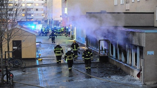 انفجار ضخم يهز مدينة مالمو السويدية