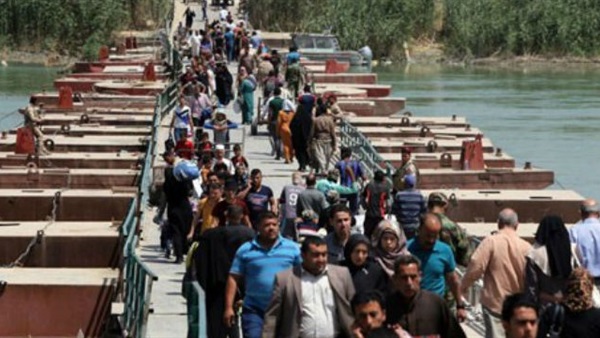 الصليب الأحمر يحذر من نزوح مليون عراقي عن منازلهم خلال الأشهر المقبلة