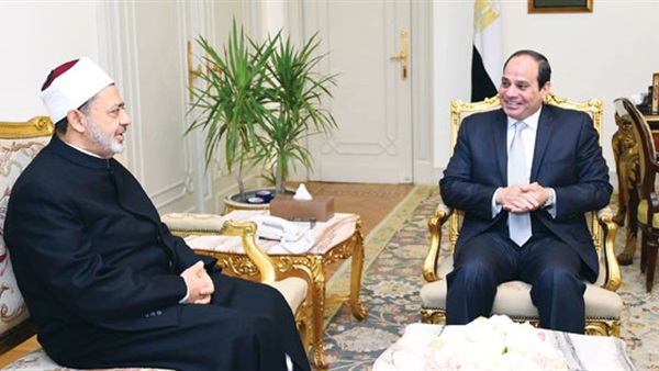 برلماني: لقاء السيسي بـ«الطيب» يؤكد دعم «الأزهر» برلماني: لقاء السيسي بـ«الطيب» يؤكد دعم «الأزهر»