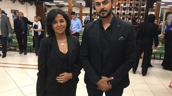 بالصورة..«محمد كريم» يحضر غزاء زويل بلوس انجلوس