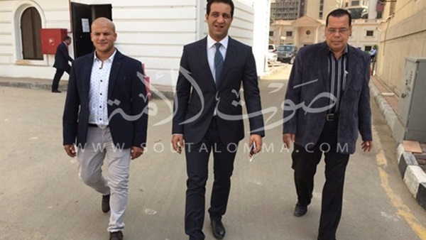 وصول أحمد مرتضى منصور لمقر «النواب» لاستخراج كارنيه العضوية وصول أحمد مرتضى منصور لمقر «النواب» لاستخراج كارنيه العضوية