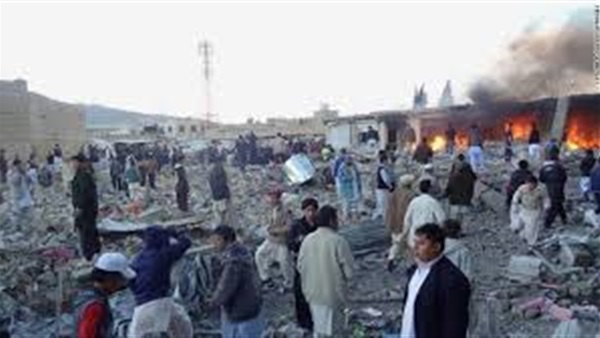 ارتفاع حصيلة قتلى تفجير "كويتا" الانتحاري بباكستان إلى 63 شخصا ارتفاع حصيلة قتلى تفجير "كويتا" الانتحاري بباكستان إلى 63 شخصا