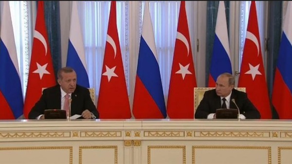 بوتن: من الممكن حل الخلافات مع تركيا بشأن سوريا بوتن: من الممكن حل الخلافات مع تركيا بشأن سوريا
