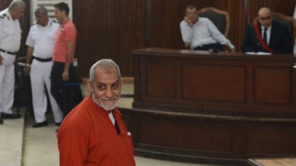 اليوم.. أولى جلسات إعادة محاكمة بديع في «أحداث البحر الأعظم» اليوم.. أولى جلسات إعادة محاكمة بديع في «أحداث البحر الأعظم»