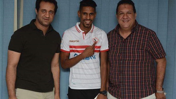  بالصور.. «ريكو» بقميص الزمالك عقب حصوله على الاستغناء الرسمي