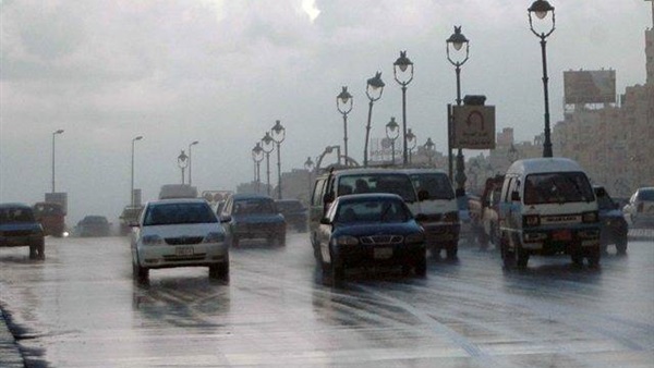 أمطار خفيفة ورياح شديدة بالإسكندرية أمطار خفيفة ورياح شديدة بالإسكندرية
