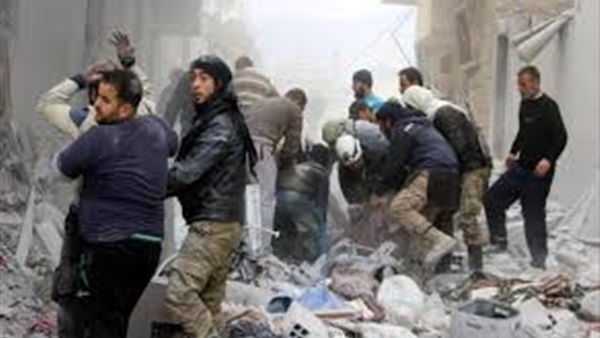 قتلى في غارات روسية وسورية مكثفة على حلب وإدلب قتلى في غارات روسية وسورية مكثفة على حلب وإدلب