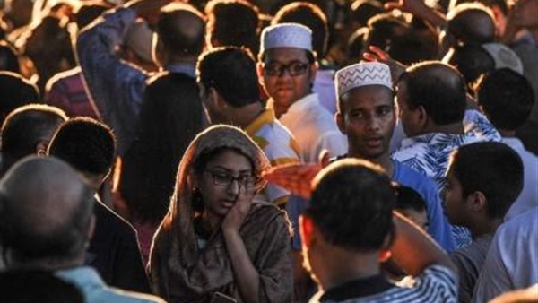 مسلمون يتظاهرون عقب مقتل إمام مسجد في نيويورك مسلمون يتظاهرون عقب مقتل إمام مسجد في نيويورك