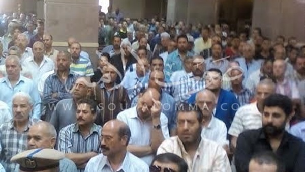 بالصور.. تشييع جثمان شهيد سيناء فى مسقط رأسة ببنى سويف