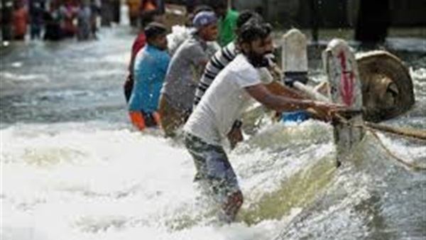 مصرع 40 شخصًا جراء الفيضانات بوسط وشرقي الهند