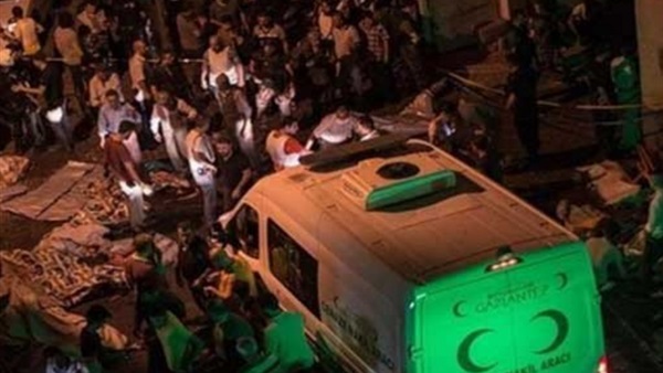 ارتفاع حصيلة ضحايا هجوم «غازي عنتاب» بتركيا إلى 54 قتيلا ارتفاع حصيلة ضحايا هجوم «غازي عنتاب» بتركيا إلى 54 قتيلا