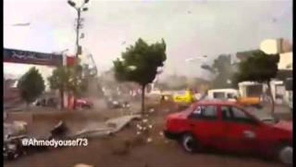 بالفيديو.. إعصار يضرب قرية بدمياط بالفيديو.. إعصار يضرب قرية بدمياط