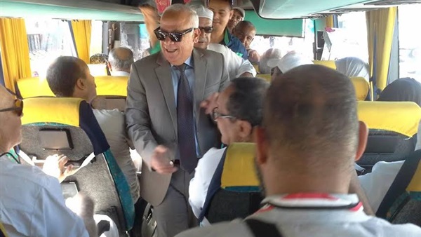 محافظ بورسعيد يودع الفوج الأول من حجاج الجمعيات محافظ بورسعيد يودع الفوج الأول من حجاج الجمعيات