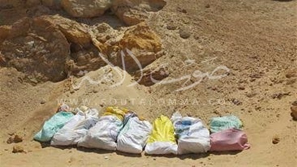 بالصور.. ضبط طن بانجو برأس سدر في جنوب سيناء