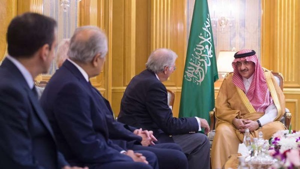 ولي العهد السعودي يبحث مع وفد من الحزبين الجمهوري والديموقراطي مكافحة الإرهاب