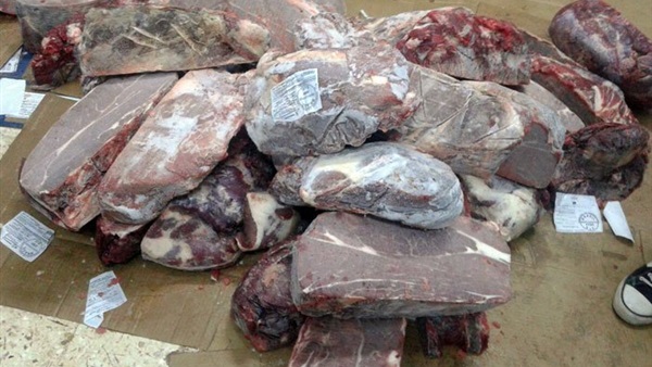 ضبط طن لحوم مجهولة المصدر بالمنوفية ضبط طن لحوم مجهولة المصدر بالمنوفية