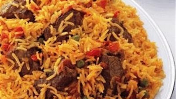 طريقة عمل الأرز باللحم الحار طريقة عمل الأرز باللحم الحار