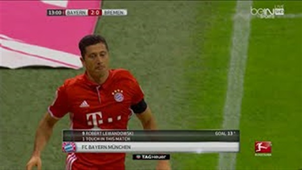 بالفيديو.. بايرن ميونخ يتقدم على بريمن بهدفين في الشوط الاول بالفيديو.. بايرن ميونخ يتقدم على بريمن بهدفين في الشوط الاول