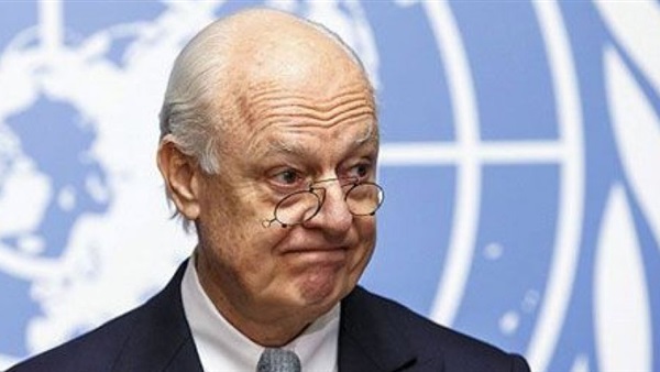 دي ميستورا يجدد مطالبته بهدنة إنسانية في حلب