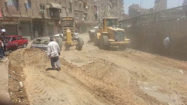 بالصور.. رفع 20 طن قمامة من شوارع «الحسينية»  