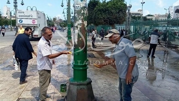 بالصور.. محافظة الإسكندرية تواصل حملاتها لرفع الإشغالات بمحطة مصر بالصور.. محافظة الإسكندرية تواصل حملاتها لرفع الإشغالات بمحطة مصر