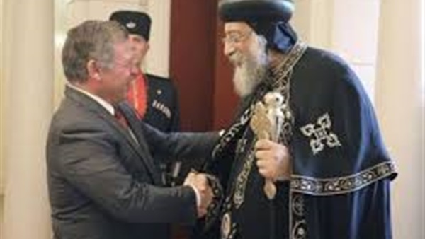 العاهل الأردني يستقبل البابا تواضروس الثاني العاهل الأردني يستقبل البابا تواضروس الثاني