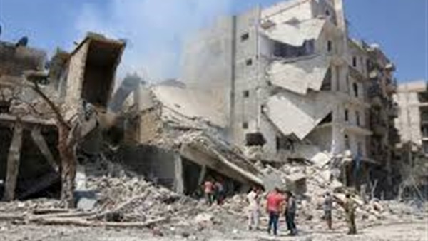 حالة اختناق شرق مدينة حلب في قصف بالبراميل المتفجرة حالة اختناق شرق مدينة حلب في قصف بالبراميل المتفجرة