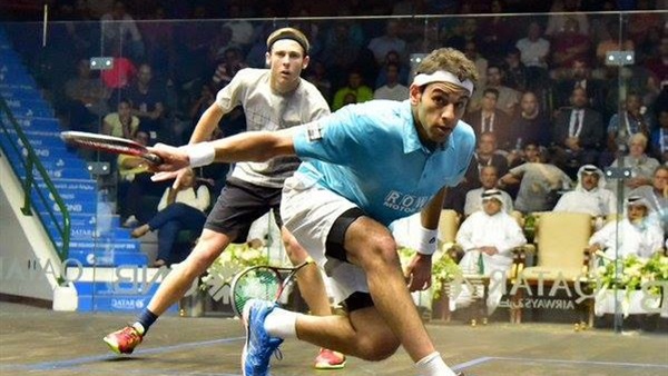 الشوربجي يتوج بـ «بطولة قطر» لـ«الإسكواش»