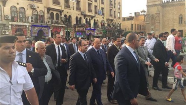 وزير الداخلية يتفقد الحسين والتحرير وزير الداخلية يتفقد الحسين والتحرير